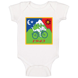 Hofmann's Bike Ride Baby One Piece Hofmann's Bike Ride Baby One Piece