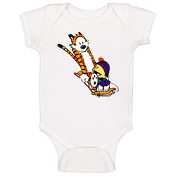 New Calvin And Hobbes Baby One Piece New Calvin And Hobbes Baby One Piece