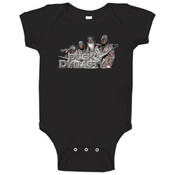 Duck Dynasty New Black Baby One Piece Duck Dynasty New Black Baby One Piece