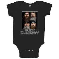 Duck Dynasty Black Baby One Piece Duck Dynasty Black Baby One Piece