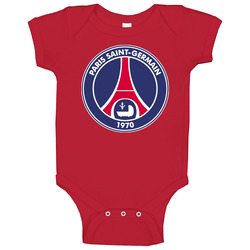 Psg Paris St Germain France Soccer Logo Baby One Piece Psg Paris St Germain France Soccer Logo Baby One Piece
