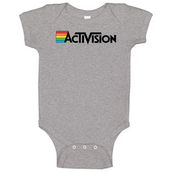 Acti Black Ringer Baby One Piece Acti Black Ringer Baby One Piece