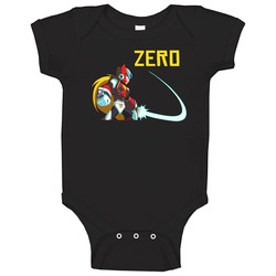 Megaman Video Game Zero Reploid Baby One Piece