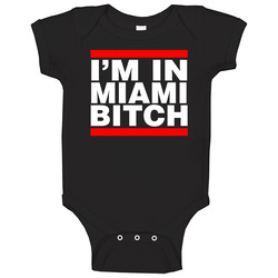 I'm In Miami Baby One Piece