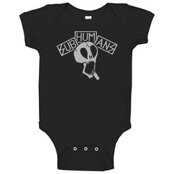 Subhumans Punk Rock Retro Baby One Piece Subhumans Punk Rock Retro Baby One Piece