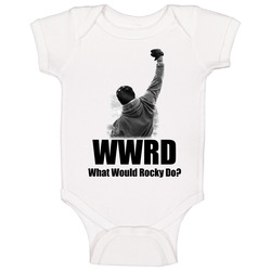 What Would Rocky Do Rocky Balboa Baby One Piece What Would Rocky Do Rocky Balboa Baby One Piece