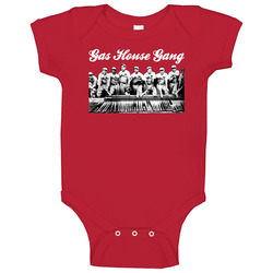 Cardinals Gas House Gang Baby One Piece Cardinals Gas House Gang Baby One Piece