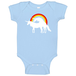Unicorns Gay Pride Baby One Piece Unicorns Gay Pride Baby One Piece
