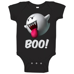 Super Mario Boo Baby One Piece Super Mario Boo Baby One Piece