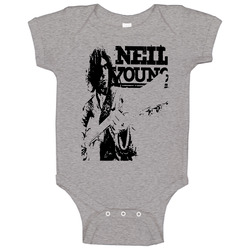 Neil Young Musician Baby One Piece Neil Young Musician Baby One Piece