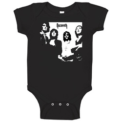 Rock Band Nazareth Baby One Piece Rock Band Nazareth Baby One Piece