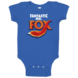 Fantastic Mr Fox Logo Baby One Piece Fantastic Mr Fox Logo Baby One Piece