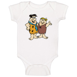 The Flintstones Fred And Barney Cartoon Baby One Piece The Flintstones Fred And Barney Cartoon Baby One Piece