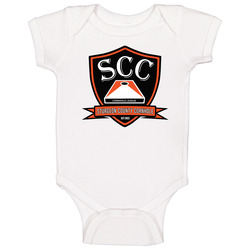 Sturgeon County Cornhole League Logo Baby One Piece Sturgeon County Cornhole League Logo Baby One Piece