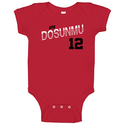 Ayo Dosunmu 12 Favorite Player Basketball Fan Baby One Piece Ayo Dosunmu 12 Favorite Player Basketball Fan Baby One Piece