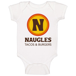 Naugles Classic Retro Fast Food Restaurant Logo Fan Foodie Food Baby One Piece Naugles Classic Retro Fast Food Restaurant Logo Fan Foodie Food Baby One Piece