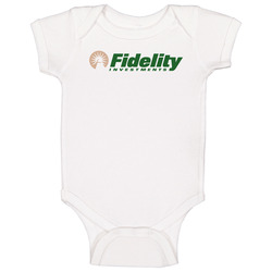 Fidelity Investments Nasdaq Company Logo Employee Fan Baby One Piece Fidelity Investments Nasdaq Company Logo Employee Fan Baby One Piece