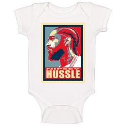 Nipsey Hussle Ob 1 Putih Baby One Piece Nipsey Hussle Ob 1 Putih Baby One Piece
