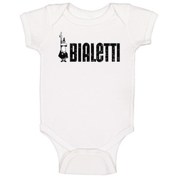Bialetti Cool Popular Food Drink Restaurant Brand Logo Gift Baby One Piece Bialetti Cool Popular Food Drink Restaurant Brand Logo Gift Baby One Piece