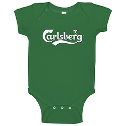Carlsberg Beer Logo Baby One Piece Carlsberg Beer Logo Baby One Piece