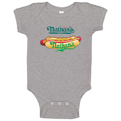 Nathans Hotdog Baby One Piece Nathans Hotdog Baby One Piece