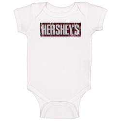Hersheys Logo Popular Chocolate Bar Brand Food Fan Gift Baby One Piece