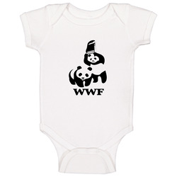 Wwf Wrestling Satire Steel Chair Panda Baby One Piece Wwf Wrestling Satire Steel Chair Panda Baby One Piece