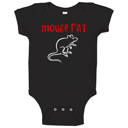 Mouse Funny Men's Black Baby One Piece Mouse Funny Men's Black Baby One Piece