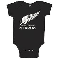 All Blacks Baby One Piece