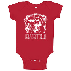 John Bonham Unisex Baby One Piece John Bonham Unisex Baby One Piece