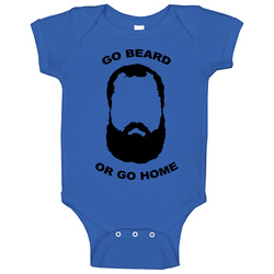 Johnny Hendricks Go Beard Or Go Home Mma Fighter Baby One Piece Johnny Hendricks Go Beard Or Go Home Mma Fighter Baby One Piece