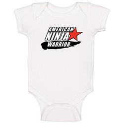 American Ninja White Baby One Piece American Ninja White Baby One Piece