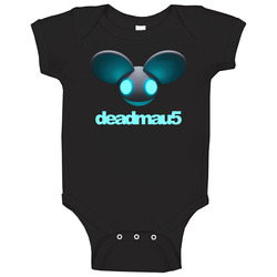 Deadmau5 Trance Blue Black Baby One Piece Deadmau5 Trance Blue Black Baby One Piece