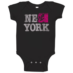 MTV New York 80s Baby One Piece MTV New York 80s Baby One Piece