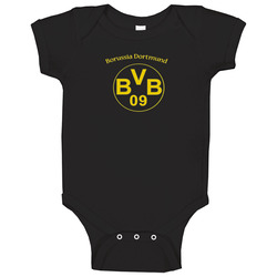 Borussia Dortmund Soccer Football Club Logo Baby One Piece Borussia Dortmund Soccer Football Club Logo Baby One Piece