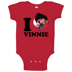 I Love Vinnie Barbarino Baby One Piece I Love Vinnie Barbarino Baby One Piece