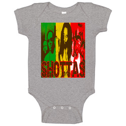 Shottas Jamacian Regae Hip Hop Baby One Piece Shottas Jamacian Regae Hip Hop Baby One Piece