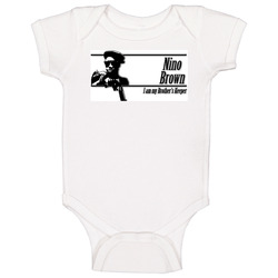 Nino Brown New Jack City Brother's Keeper Baby One Piece Nino Brown New Jack City Brother's Keeper Baby One Piece