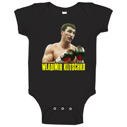 Wladimir Klitschko Russian Boxing Vintage Retro Baby One Piece Wladimir Klitschko Russian Boxing Vintage Retro Baby One Piece