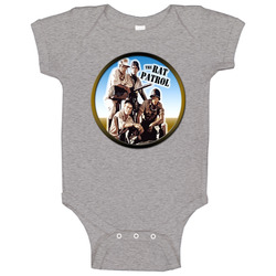 The Rat Patrol Vintage War Retro 50s 60s Baby One Piece The Rat Patrol Vintage War Retro 50s 60s Baby One Piece