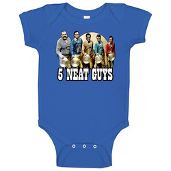 5 Neat Guys Sctv Candy Levy Moranis Baby One Piece 5 Neat Guys Sctv Candy Levy Moranis Baby One Piece