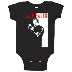 Jack Bauer Scarface Baby One Piece Jack Bauer Scarface Baby One Piece