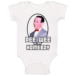 Pee Wee Herman Is My Homeboy Baby One Piece Pee Wee Herman Is My Homeboy Baby One Piece