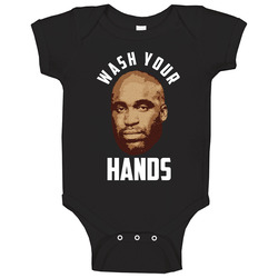 Wash Your Hands Barry Big Dick Baby One Piece Wash Your Hands Barry Big Dick Baby One Piece