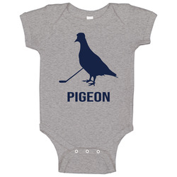 Pigeon Life Hockey Baby One Piece Pigeon Life Hockey Baby One Piece