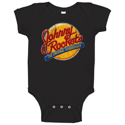 Johnny Rockets Logo Popular Famous Burger Restaurant Food Fan Gift Baby One Piece Johnny Rockets Logo Popular Famous Burger Restaurant Food Fan Gift Baby One Piece