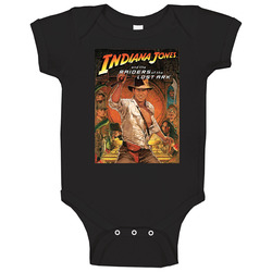 Indiana Jones Raiders Of The Lost Ark Classic 80s Adventure Movie Baby One Piece Indiana Jones Raiders Of The Lost Ark Classic 80s Adventure Movie Baby One Piece
