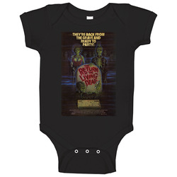 Return Of The Living Dead Cool Vintage 80's Movie Fan Baby One Piece Return Of The Living Dead Cool Vintage 80's Movie Fan Baby One Piece