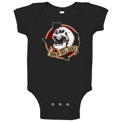 Brocken Skull Ranch Stone Cold Steve Austin Baby One Piece Brocken Skull Ranch Stone Cold Steve Austin Baby One Piece