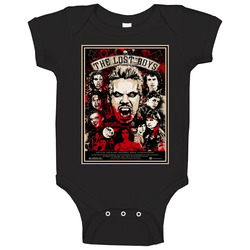The Lost Boys 80s Cult Classic Horror Movie Baby One Piece The Lost Boys 80s Cult Classic Horror Movie Baby One Piece
